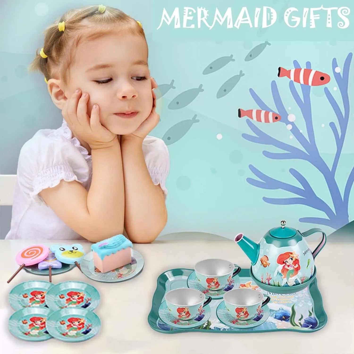 Mermaid Tea Party – Сет забава во свет на сирени!