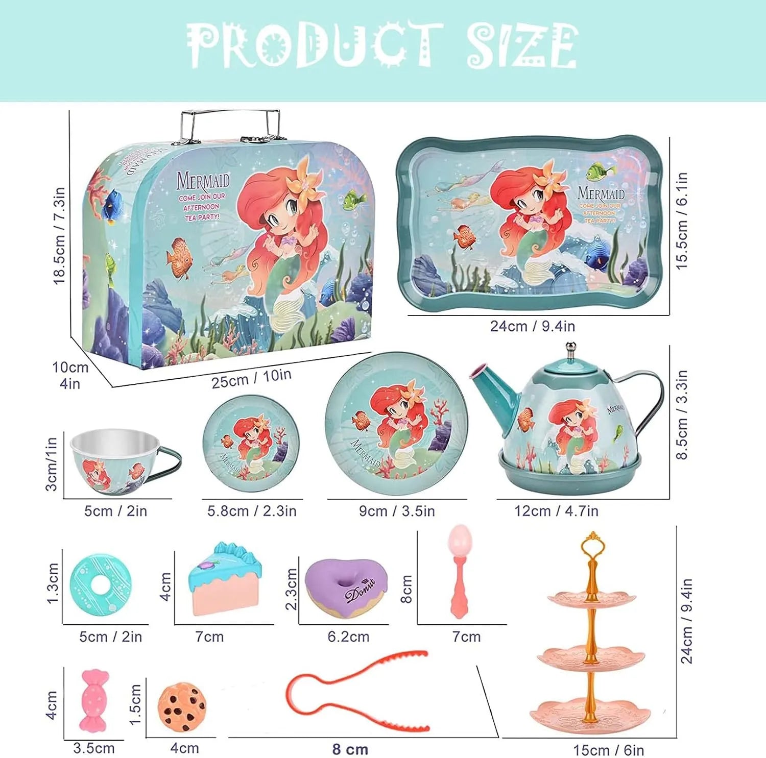 Mermaid Tea Party – Сет забава во свет на сирени!