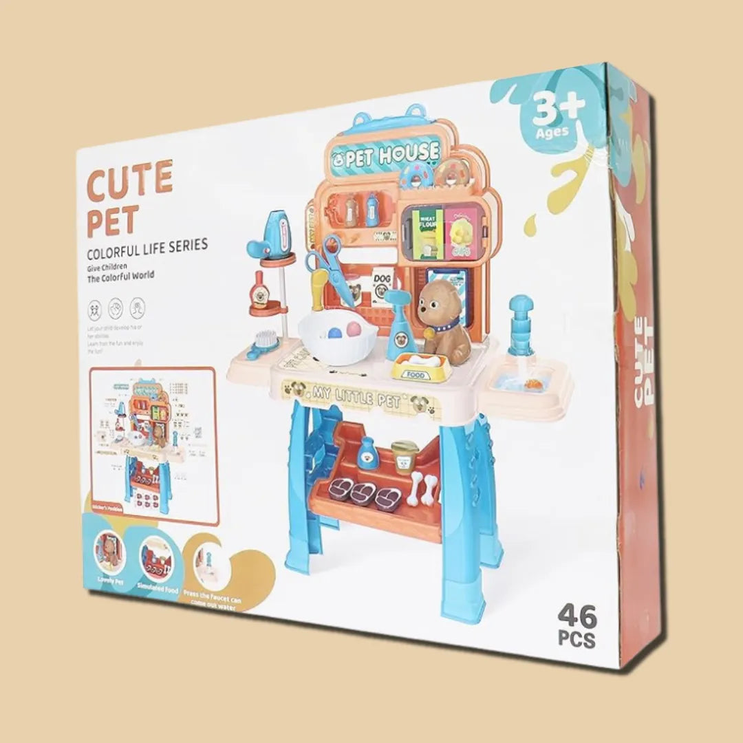 Pet Shop Adventure – Играчка сет (46 парчиња)