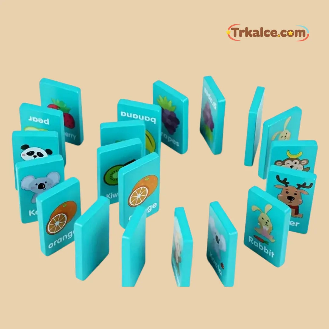 Дрвена Matching Игра