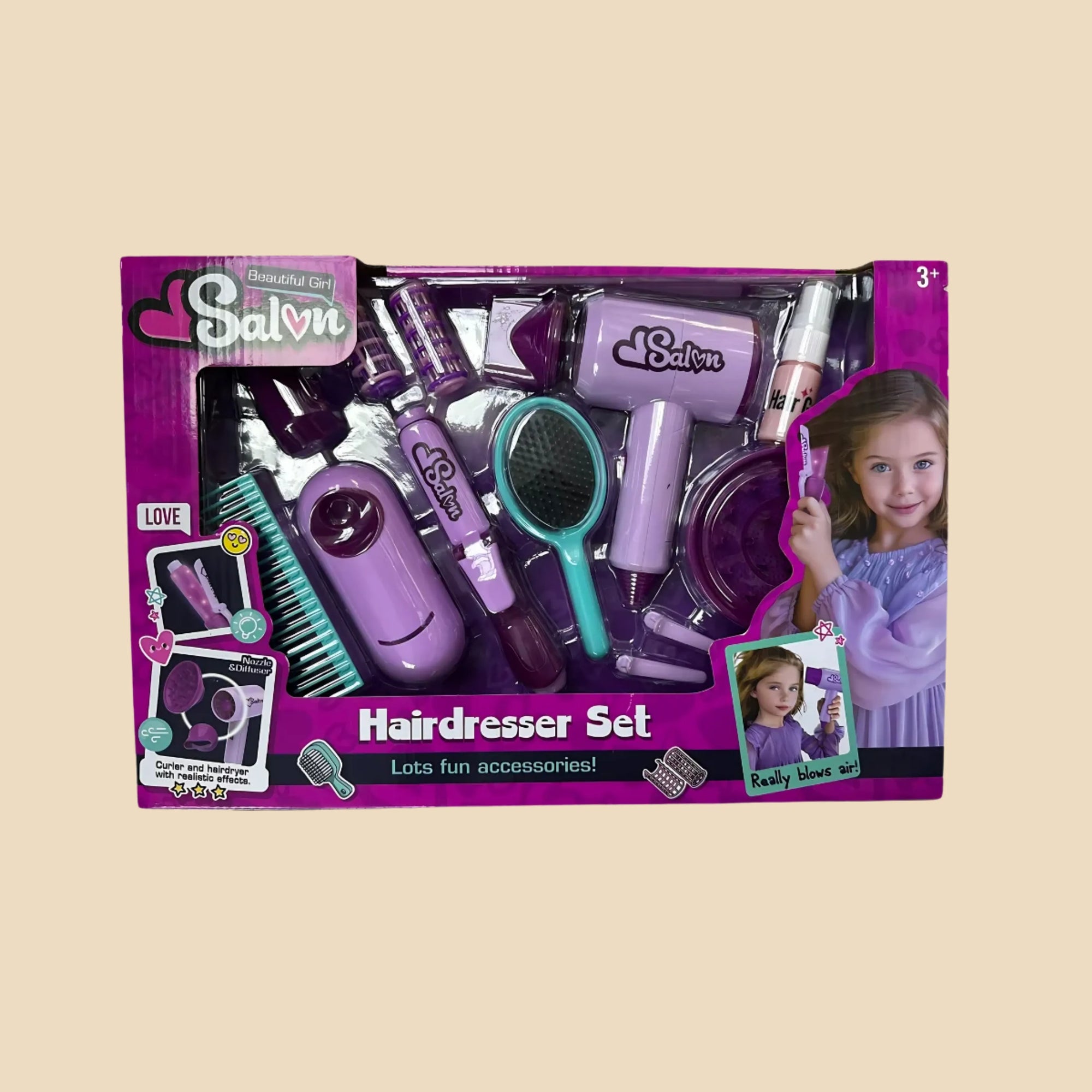 Фризерски Сет 7 Парчиња – Мал Салон за Дома!