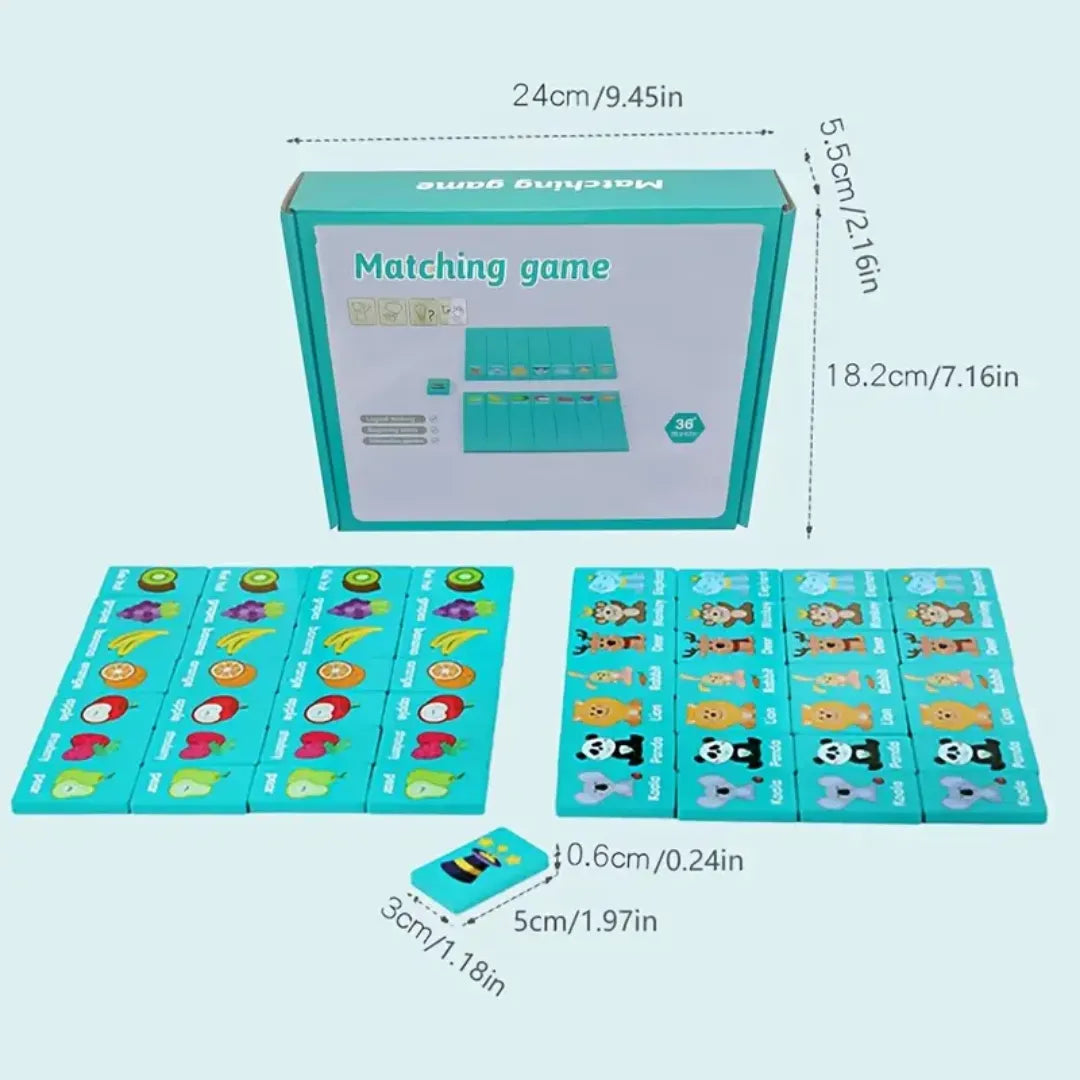 Дрвена Matching Игра