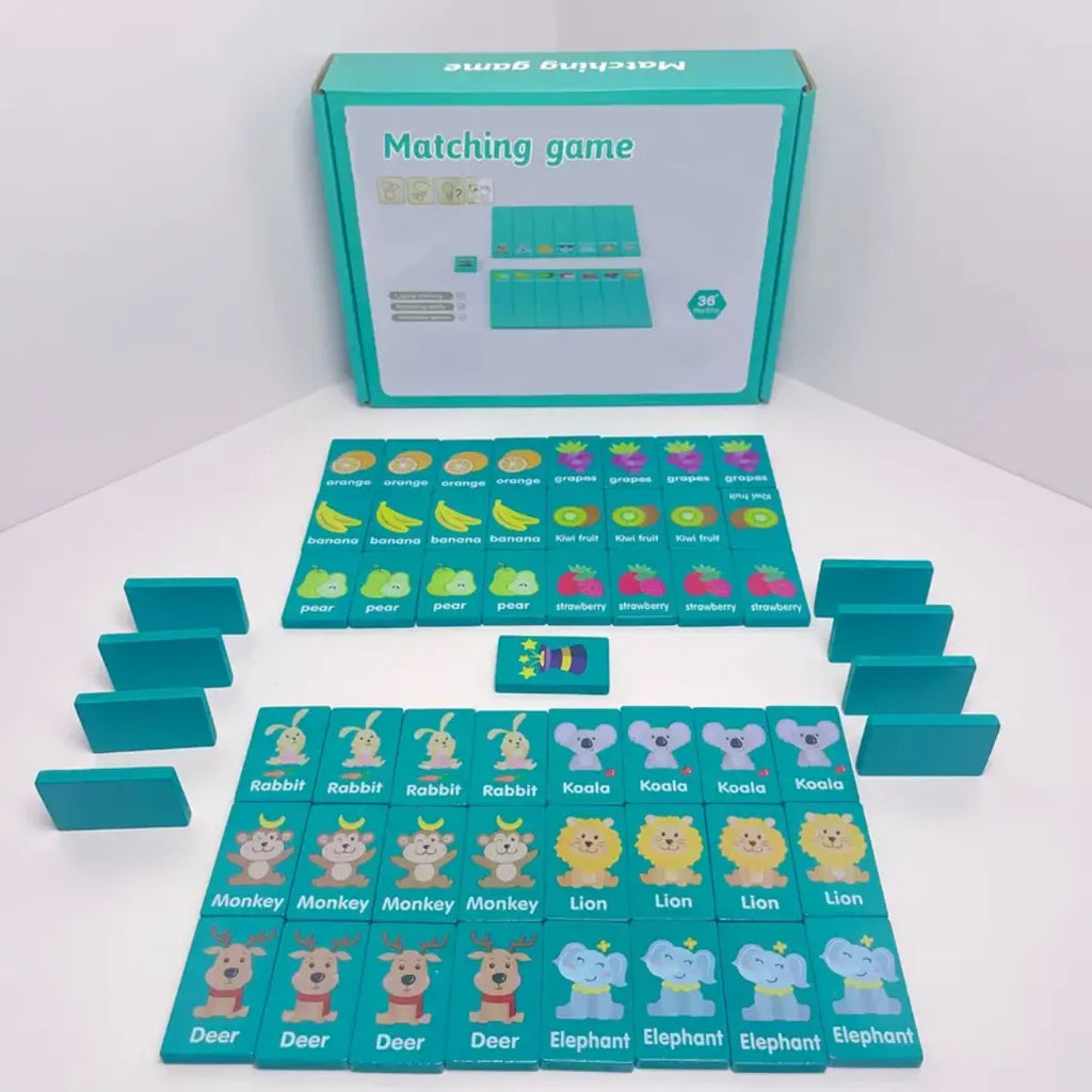 Дрвена Matching Игра