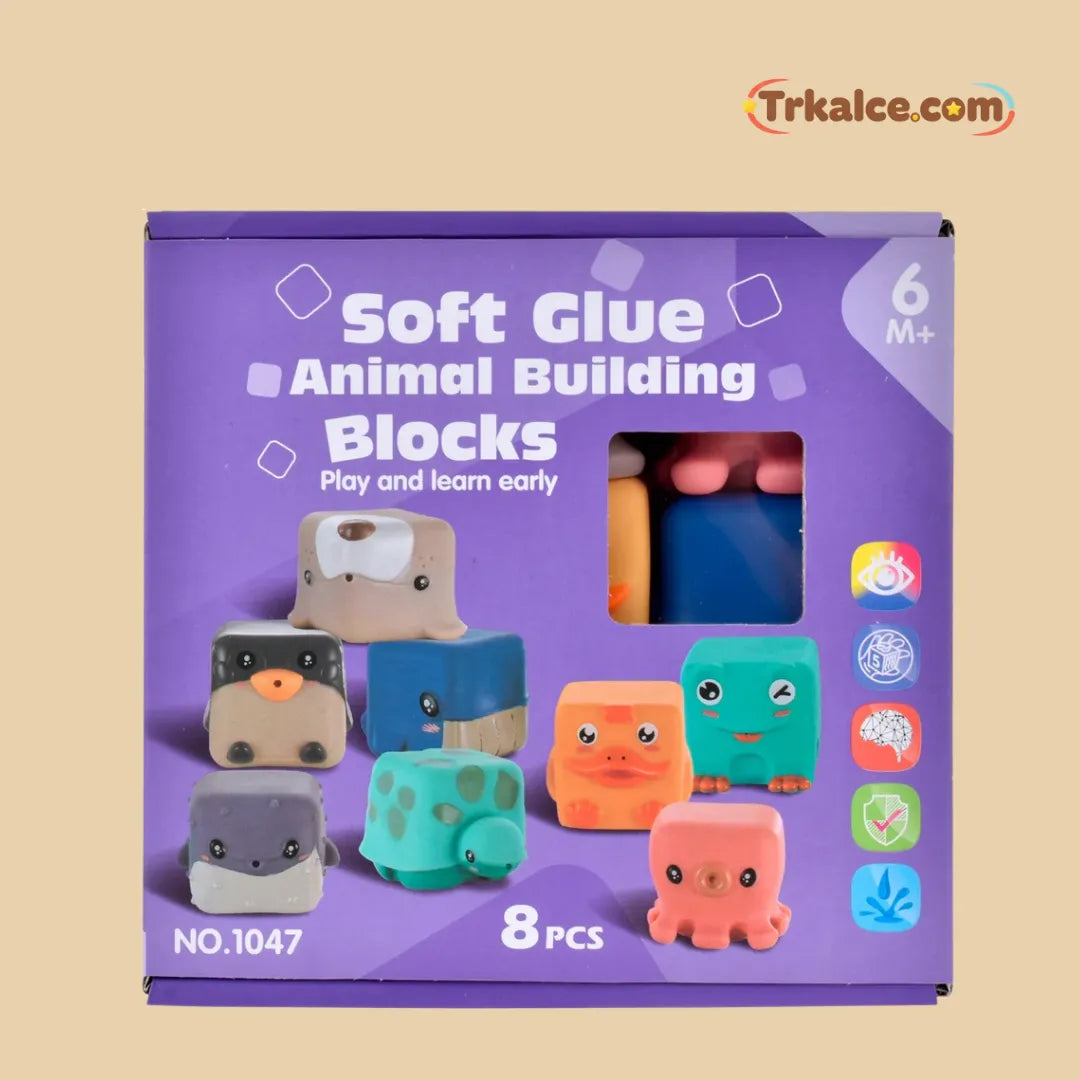 Сет од 8 Меки Животинчиња