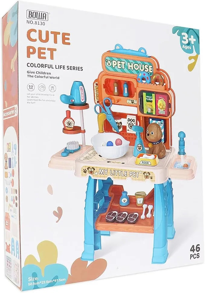 Pet Shop Adventure – Играчка сет (46 парчиња)