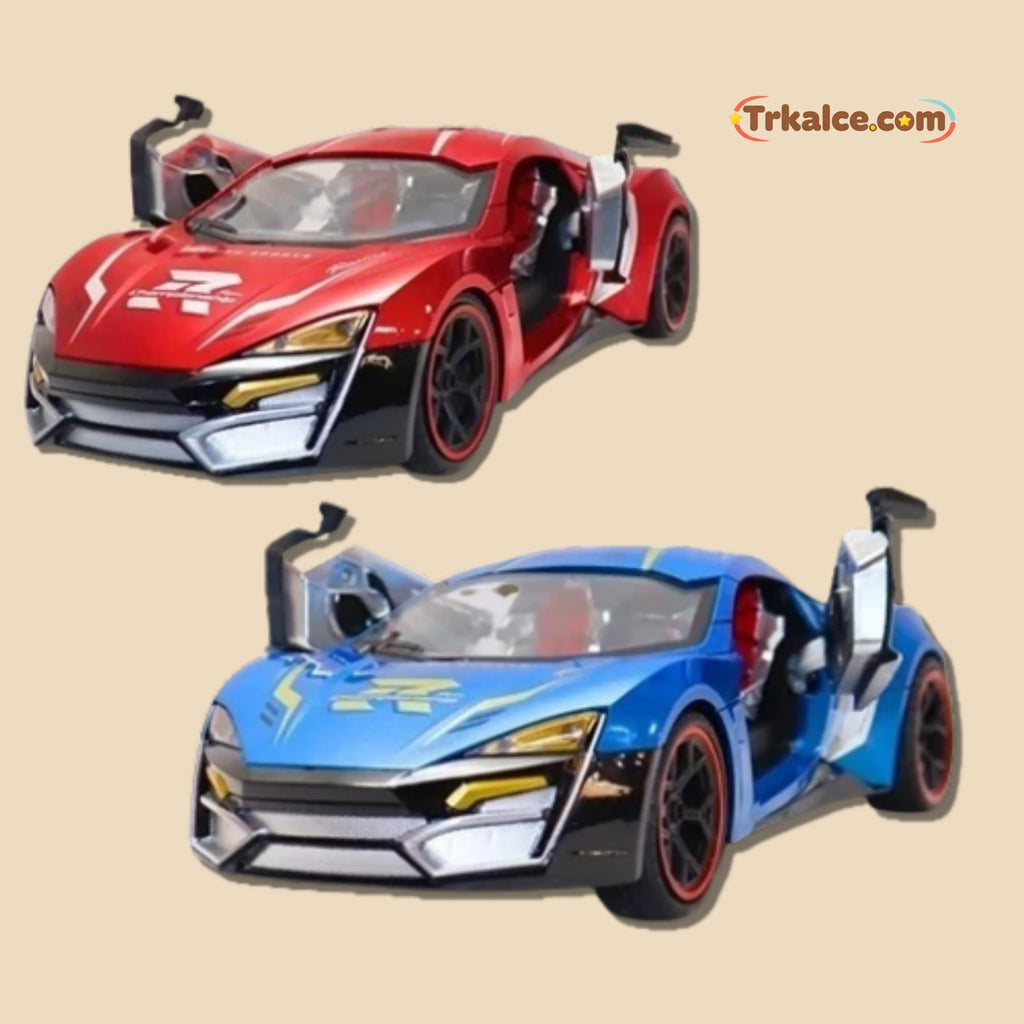 Спортски автомобил со далечинско