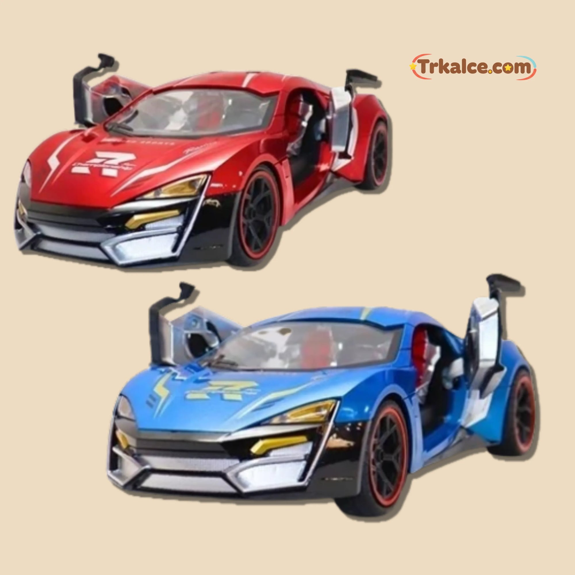 Спортски автомобил со далечинско